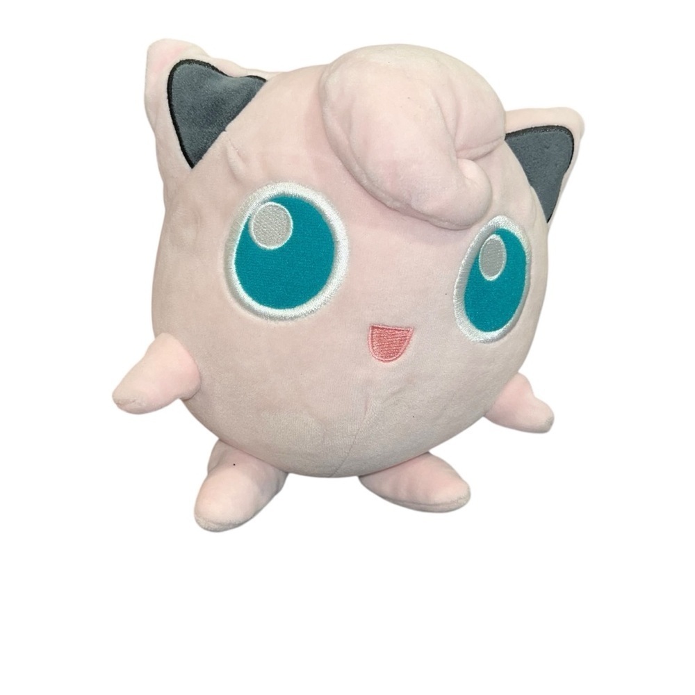 Pokémon 7” jigglypuff pink round plush toy